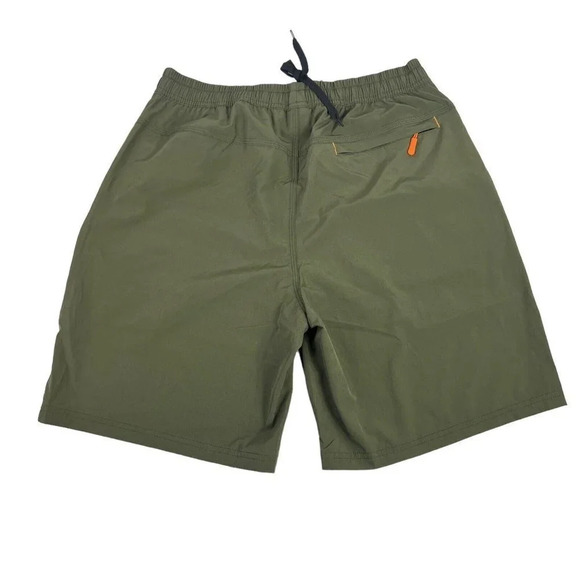 MAGCOMSEN Mens Shorts Sz 34 Quick Dry Athletic Running Shorts Zipper Pockets NWT - Picture 2 of 9